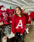 Load image into Gallery viewer, Rep Arkansas All Day Acid-washed Red Sweatshirt
