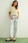 Load image into Gallery viewer, womens’ boutique jean, barrel leg jean in Fayetteville, ar, shopping near me
