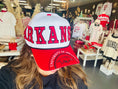 Load image into Gallery viewer, Vintage Arkansas Razorbacks Snapback Hat
