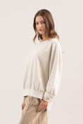 Load image into Gallery viewer, Cozy Convenience Acid Wash Pullover
