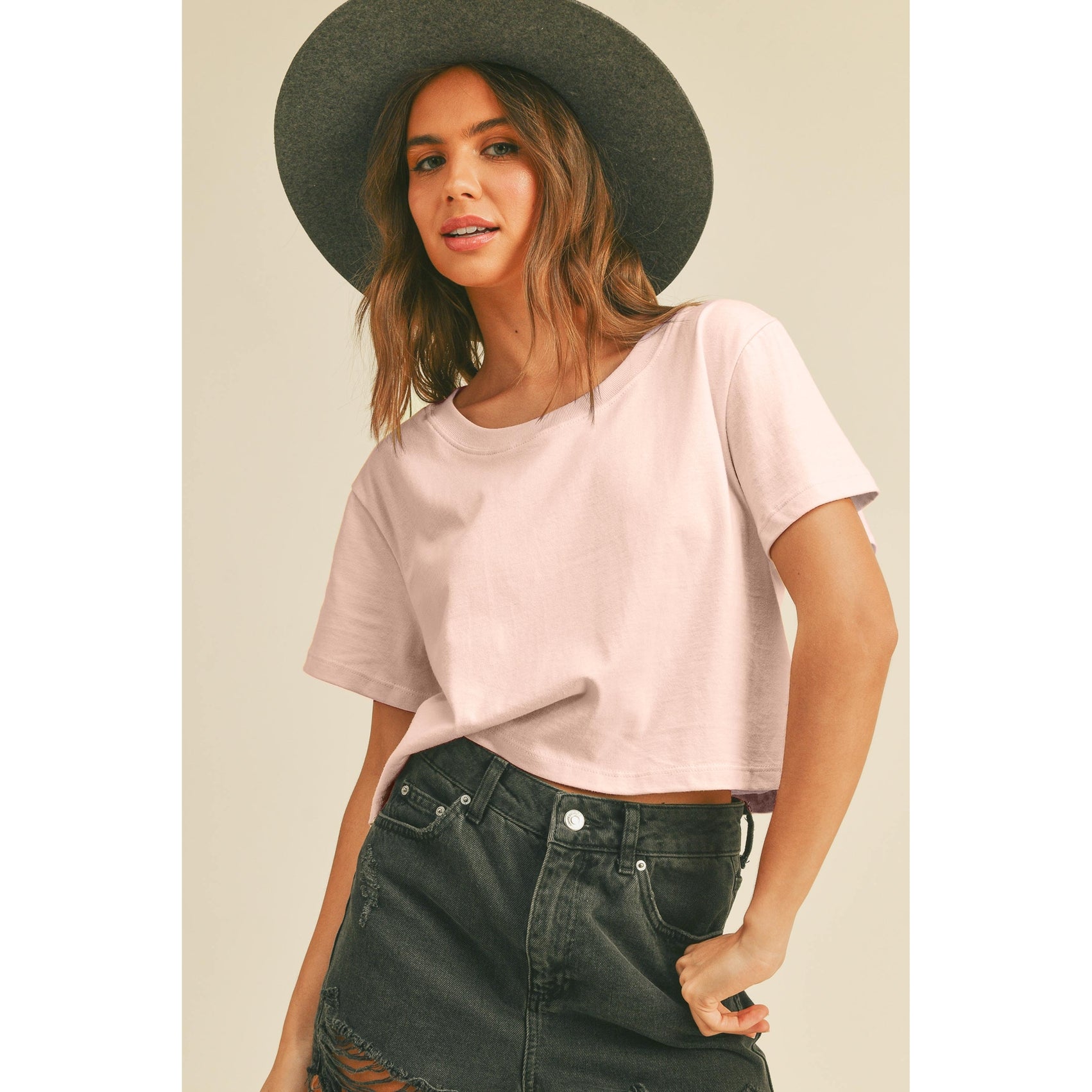 Cropped Cutie Basic Tshirt