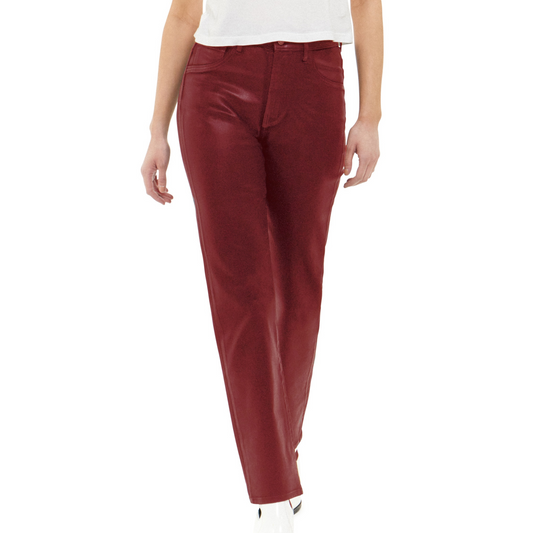 Articles of Society | The Haute Look Coated Red Jeans