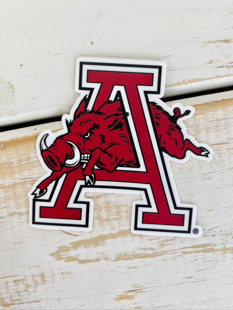 Arkansas Razorback Stickers