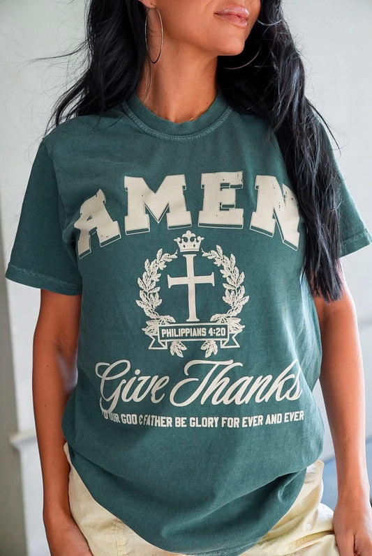 PRE-ORDER: To God Be the Glory Amen Tee