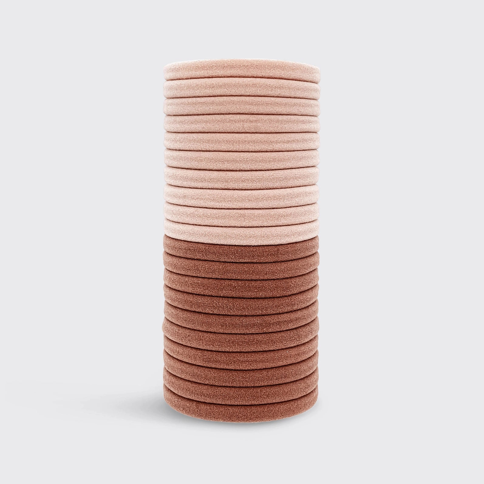Kitsch | Eco-Friendly Nylon Elastics 20pc Set - Blush