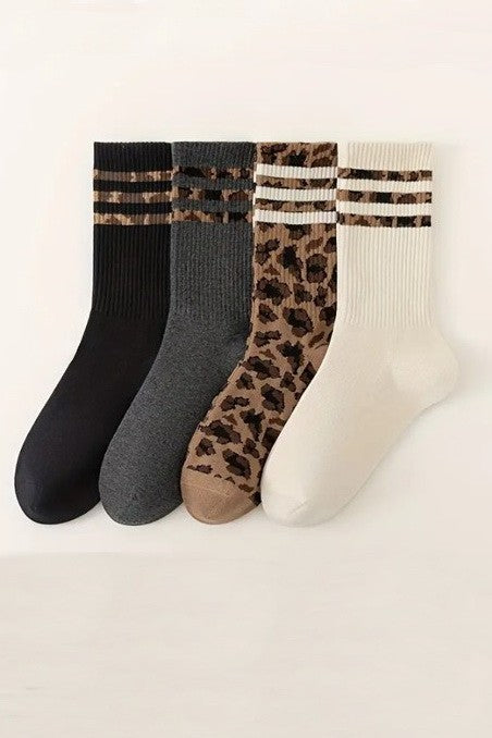 Wild One Classic Crew Socks | Black