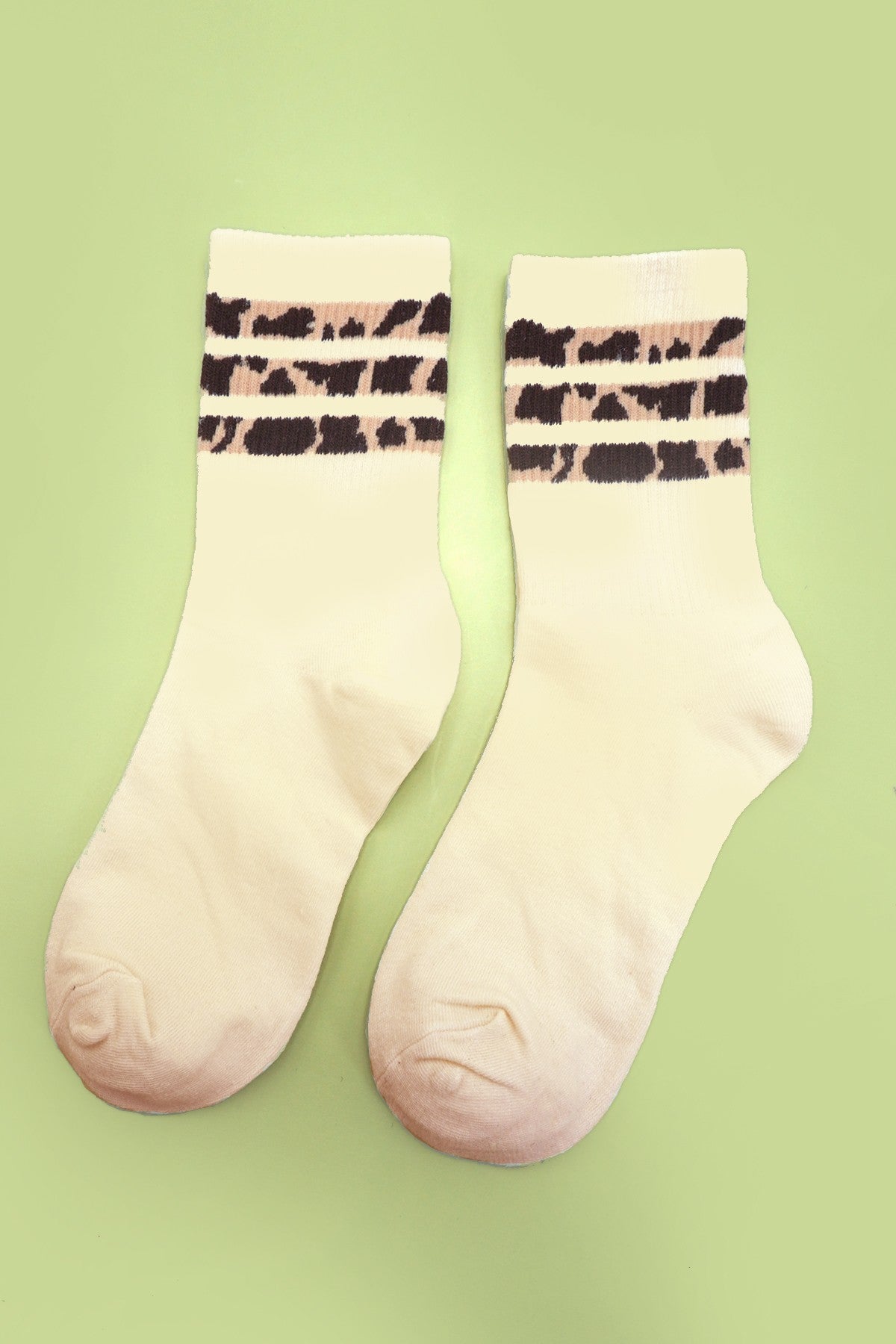 Wild One Classic Crew Socks | Cream