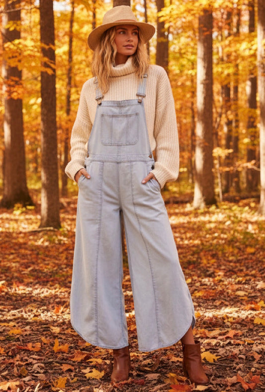 The Everyday Wide-Leg Overalls
