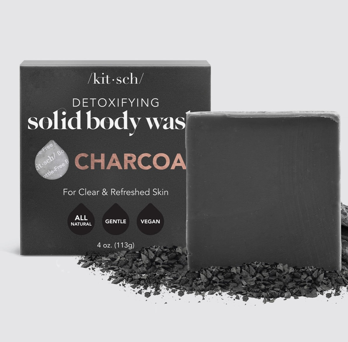 Kitsch | Charcoal Detoxifying Body Wash Bar