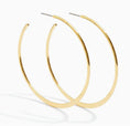 Load image into Gallery viewer, gold hoop earrings, where to buy trendy jewelry in northwest arkansas
