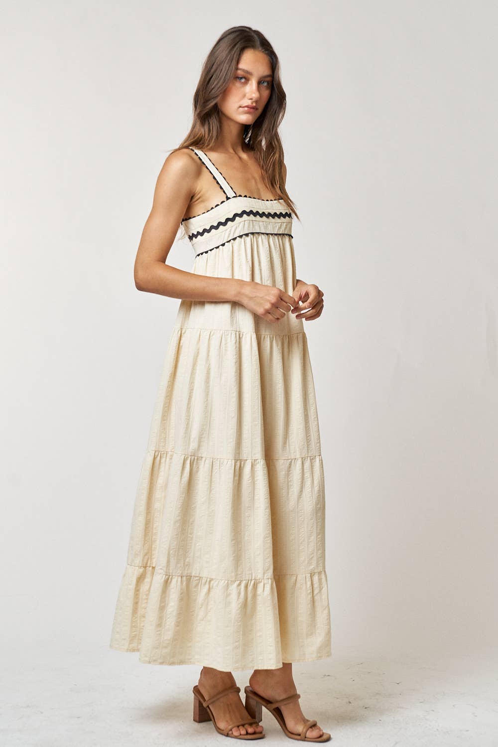 Boho Beauty Tiered Maxi Dress