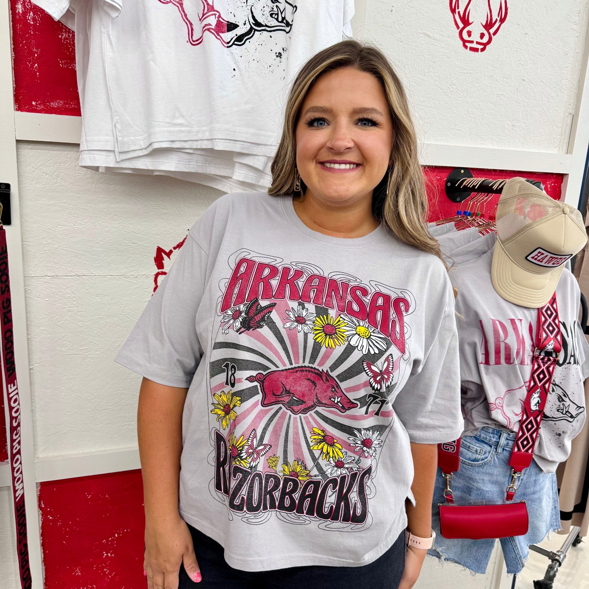 Arkansas Razorback Store, Boutique Razorback Clothing, Razorback Gear. Razorback Shirts for Women, razorbacks shirts, Arkansas razorbacks shopping, ar boutique, ar fashion boutique, ar sweatshirt, razorbacks apparel, Arkansas razorbacks store, Arkansas razorback shopping, 