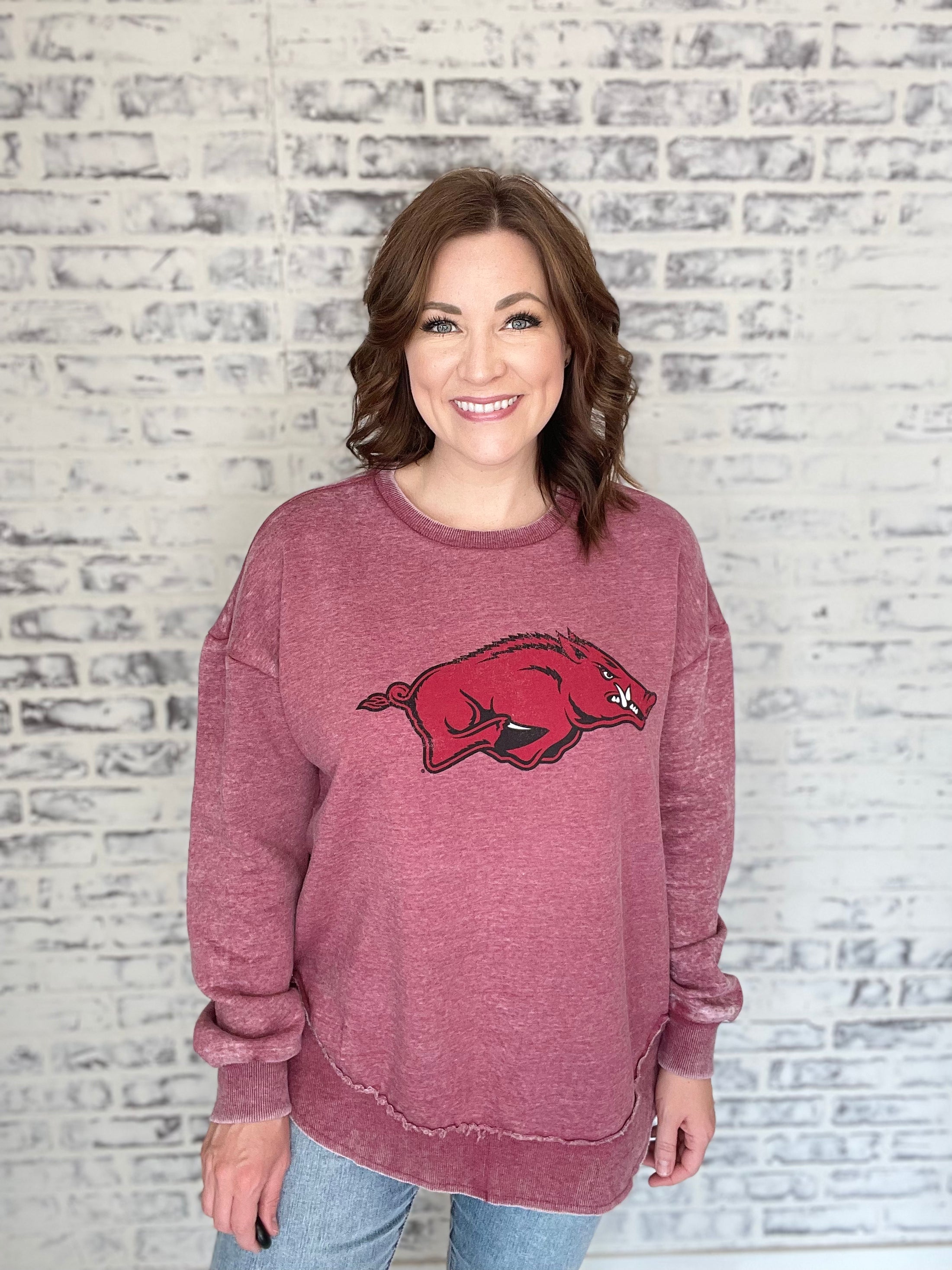 RZBK Sweatshirt with Hog on the front
