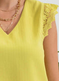 Load image into Gallery viewer, It's all in the Details V-Neck Blouse
