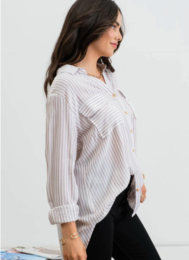 Everyday Chic Button Up Blouse