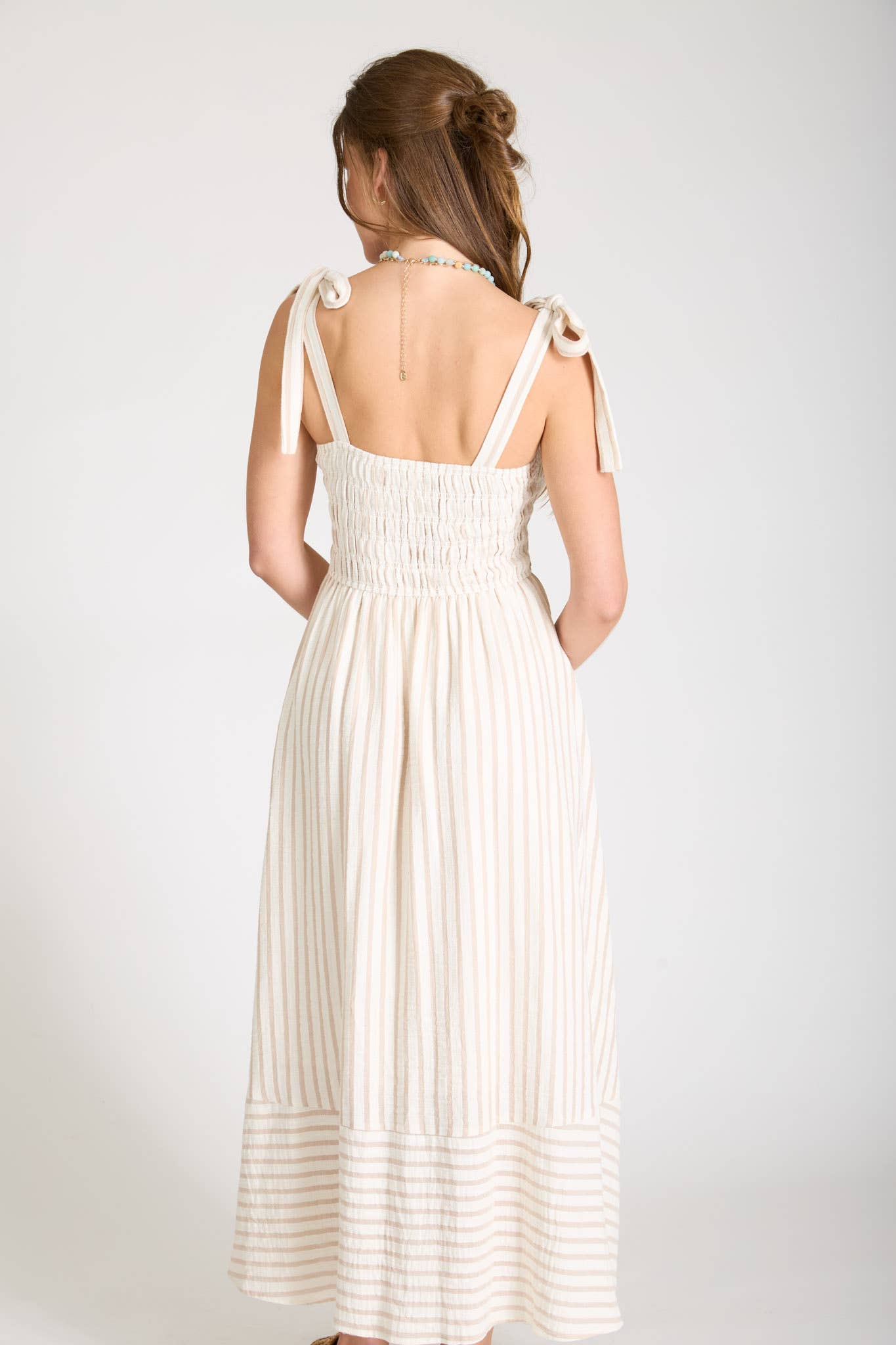 Coastal Breeze Striped Dress