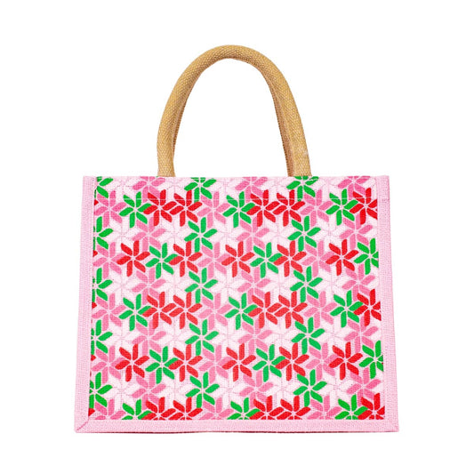 Christmas in Color Medium Gift Tote