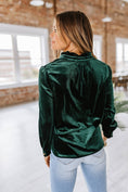 Load image into Gallery viewer, A Level Up Velvet Blouse
