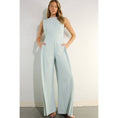 Load image into Gallery viewer, Mint To Be Pleated Jumpsuit
