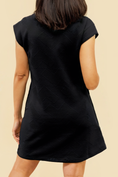 Load image into Gallery viewer, Let’s Have Fun Textured TShirt Dress
