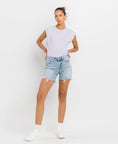 Load image into Gallery viewer, In My Mom Era High Rise Jean Shorts
