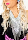 Load image into Gallery viewer, Add Some Flair  Rhinestone Bandana - Silver
