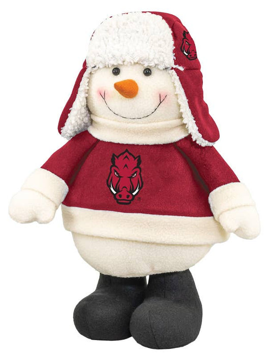 Dreaming of an Arkansas Christmas Razorback  Snowman