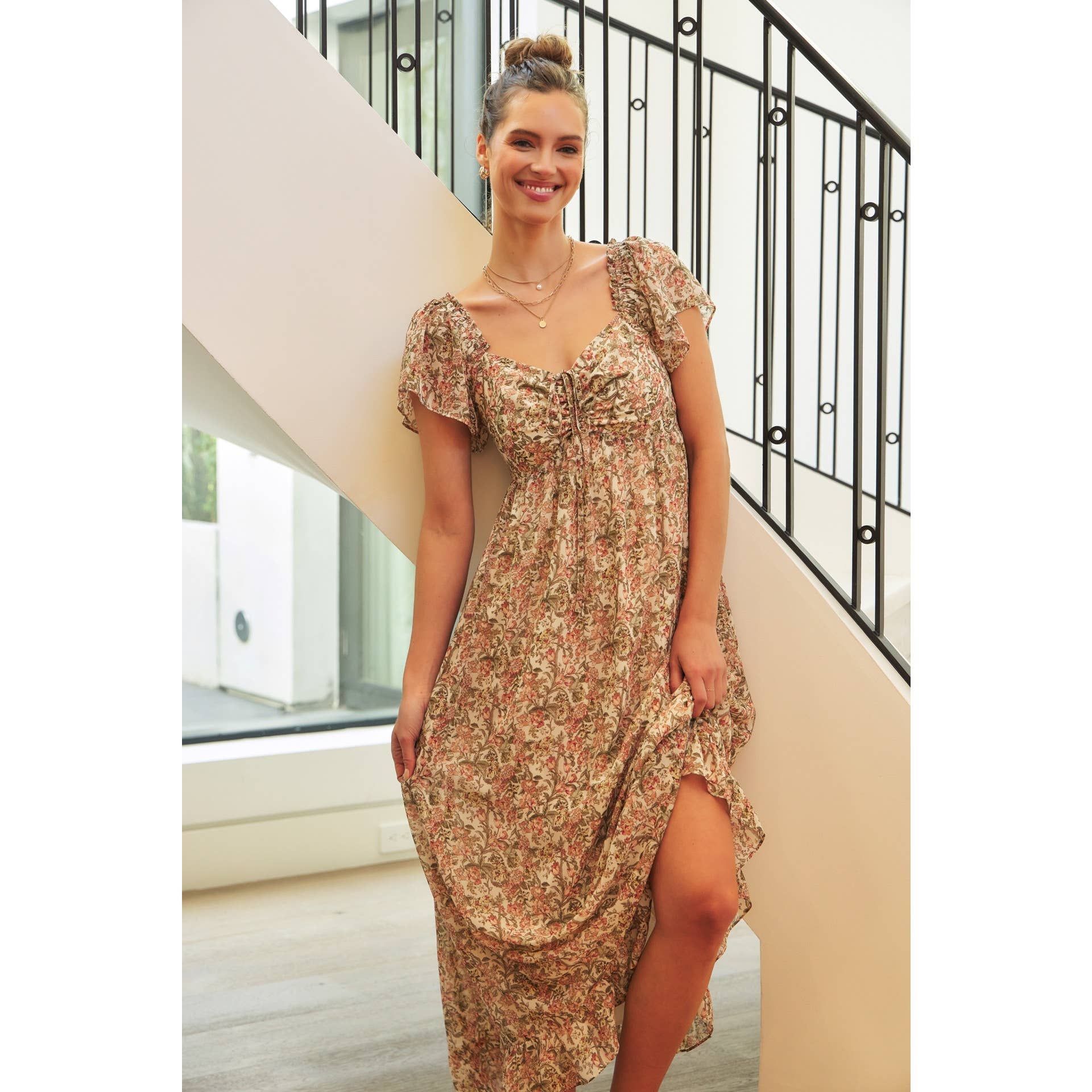 The Wildflower Whimsy Maxi Dress