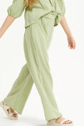 Load image into Gallery viewer, Ready, Set, Match Gauze Pants | Matching Set for Girls
