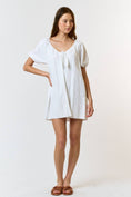 Load image into Gallery viewer, The Picnic Tie-Front Mini Dress
