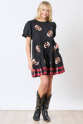 Load image into Gallery viewer, Game Time Football Sequins Dress
