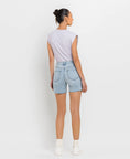 Load image into Gallery viewer, In My Mom Era High Rise Jean Shorts
