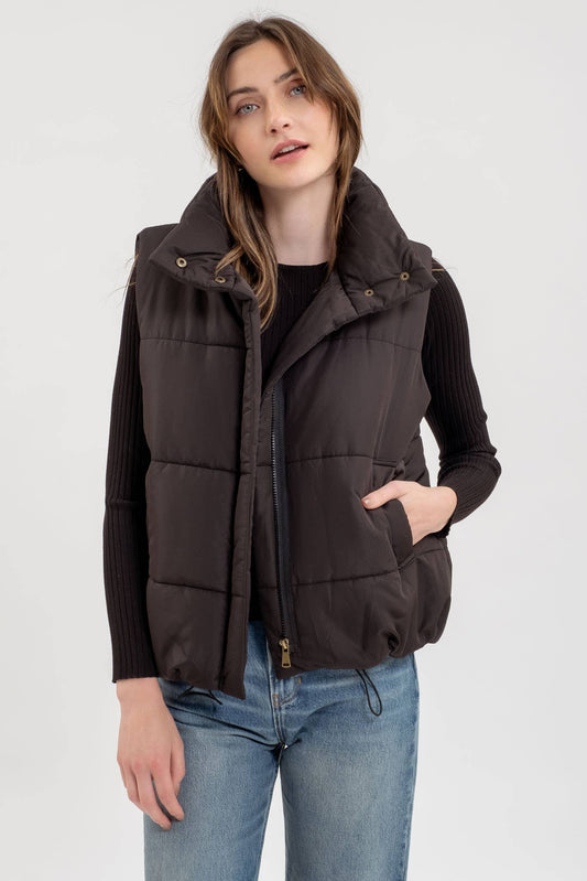 Blue Pepper black puffer vest, Puffer vest women nearby, Puffer Vest Women, womens puffer vest, puffer vest, puffer vest with pockets,  womens puffer vest. fayetteville ar boutique, Fayetteville ar boutique online shopping, clothing boutiques springdale ar, boutiques rogers, ar