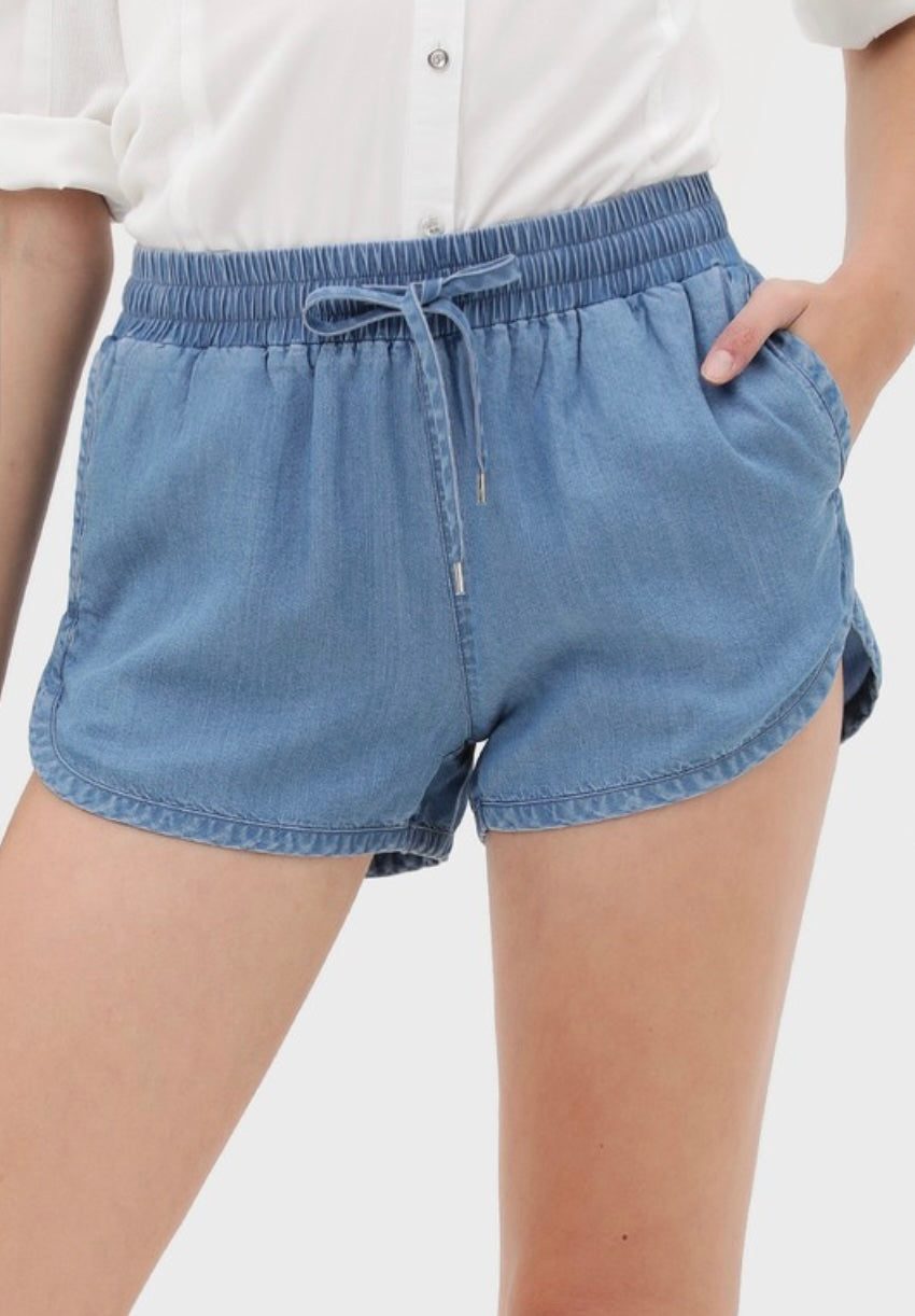 Sweet Summer Chambray Shorts