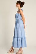 Load image into Gallery viewer, Lovely Day Blue Midi Dress
