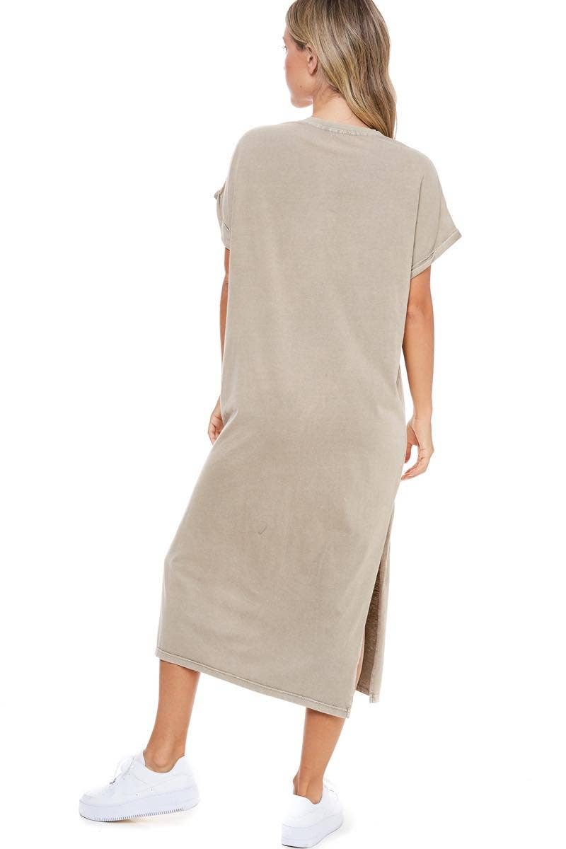 Free Bird Midi T-shirt Dress