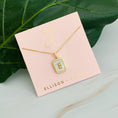 Load image into Gallery viewer, Wrapped in Sparkle Initial Locket Necklace
