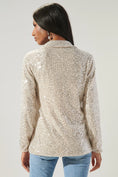 Load image into Gallery viewer, Shine On Sequin Tailored Blazer
