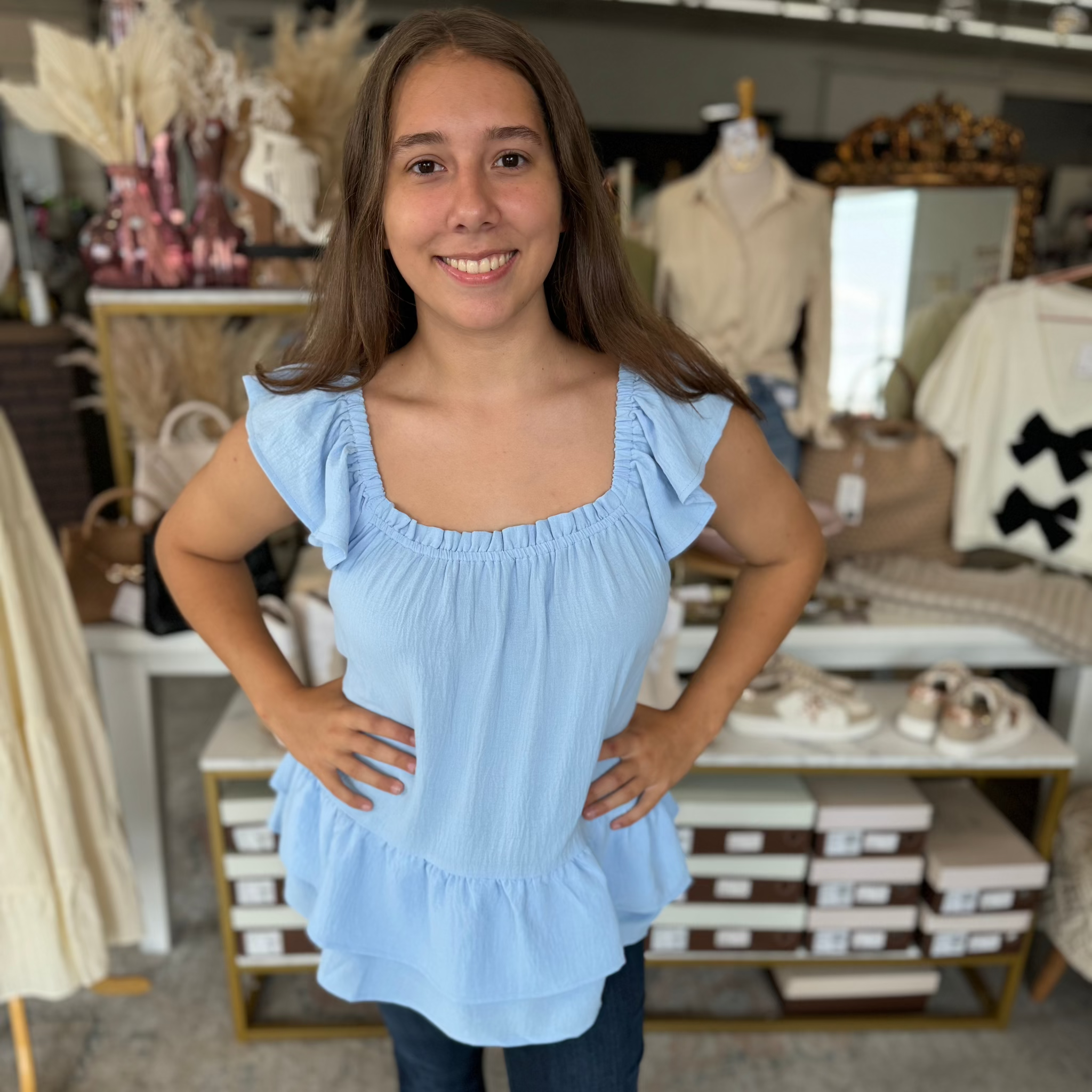 Cute tops and blouses at a store near me