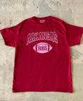 Load image into Gallery viewer, Arkansas Razorbacks Wonka Football Cardinal Thrifted Tee
