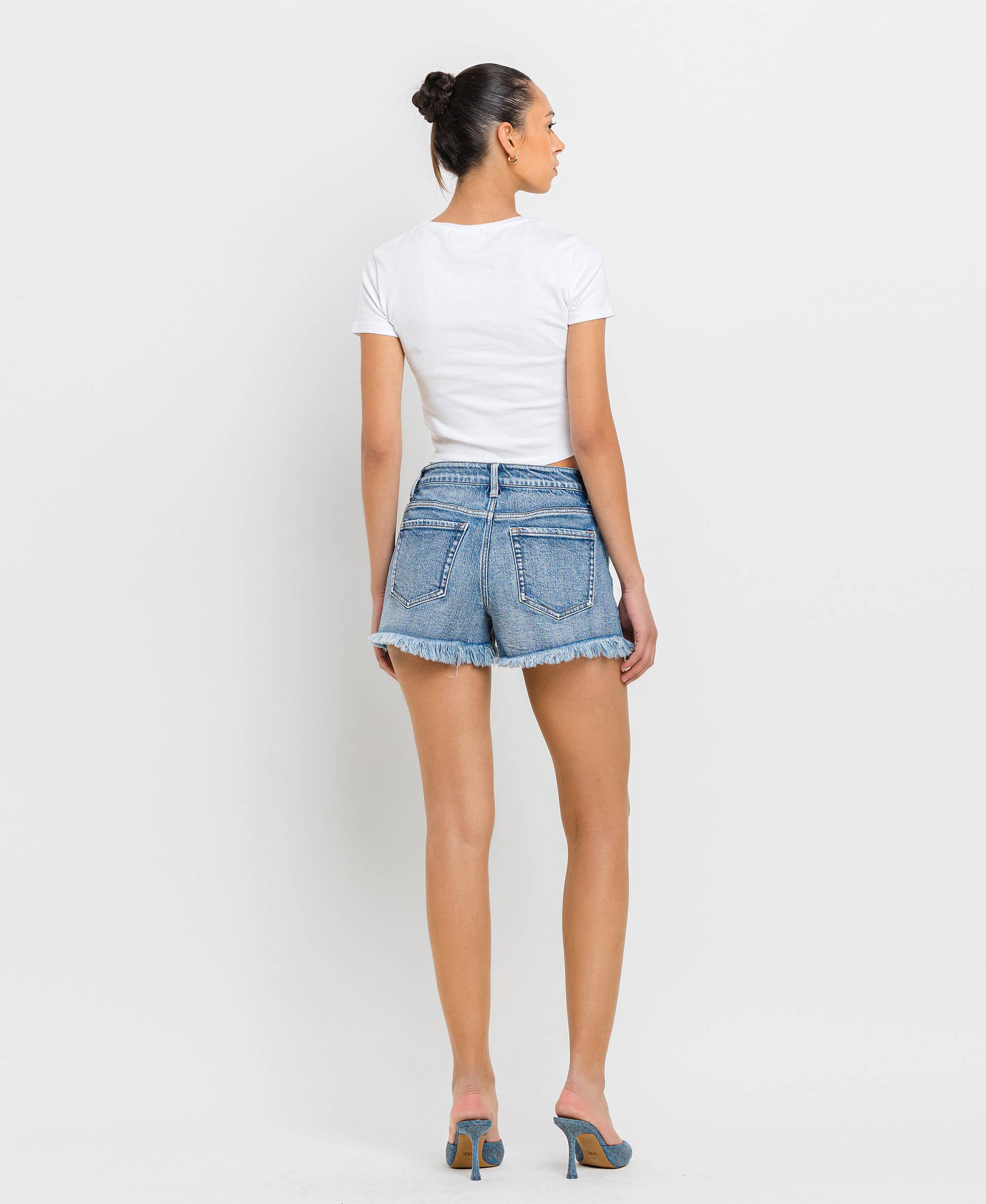 All Summer Long High Rise Jean Shorts