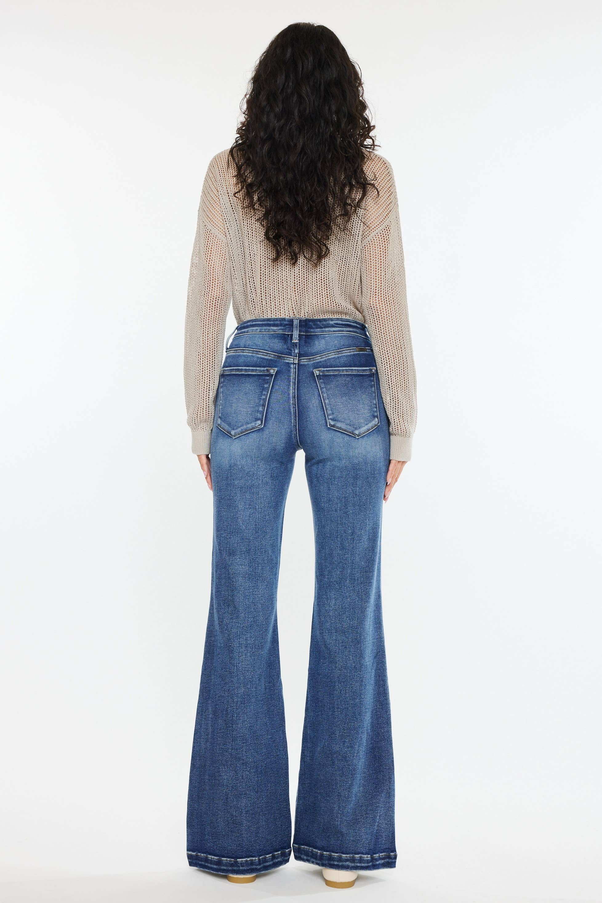 Kan Can | Take it in Stride Wide Leg Jeans
