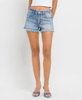 Load image into Gallery viewer, All Summer Long High Rise Jean Shorts
