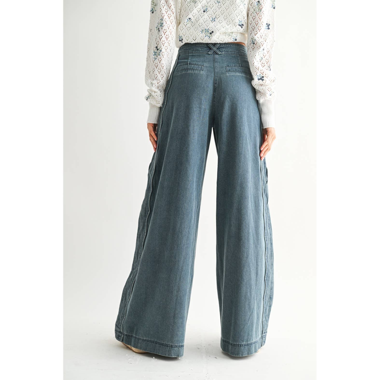 The Double Take Wide Leg Trousers
