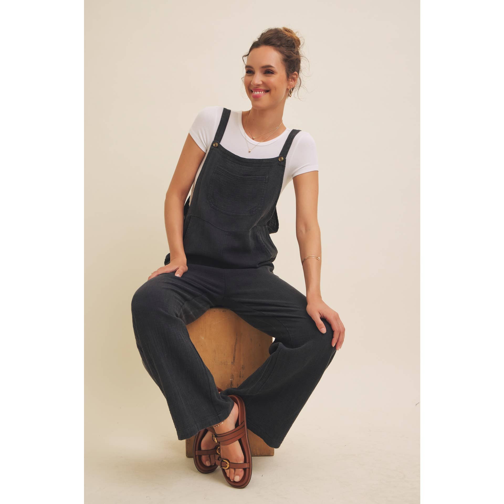 The Everyday Linen-Blend Jumper