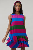 Load image into Gallery viewer, Saige Striped Una Shift Mini Dress
