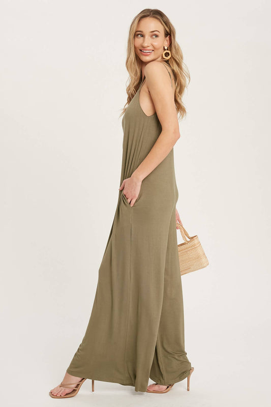 Beauty in Simplicity Wideleg Jumpsuit