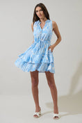 Load image into Gallery viewer, Seraphina Floral Mindi Ruffle Mini Dress
