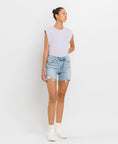 Load image into Gallery viewer, In My Mom Era High Rise Jean Shorts
