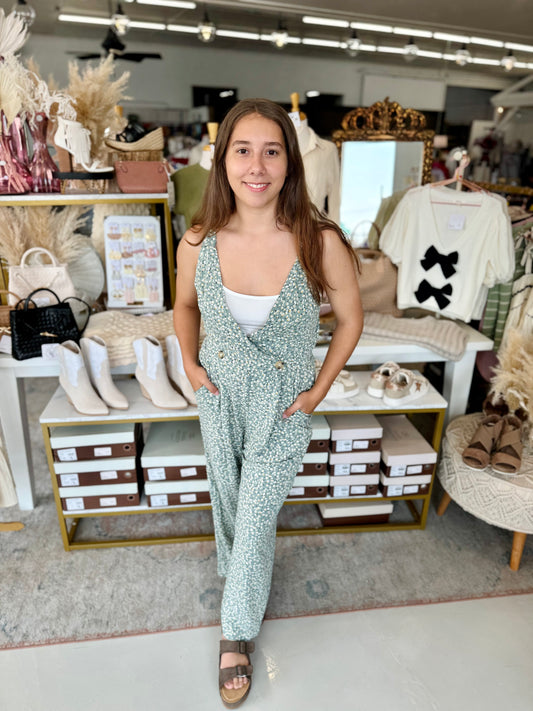 floral jumpsuit womens, women's jumpsuit casual, best casual jumpsuits, jumpsuit women casual, casual romper jumpsuit, stores near me Fayetteville AR, Downtown Springdale Shopping